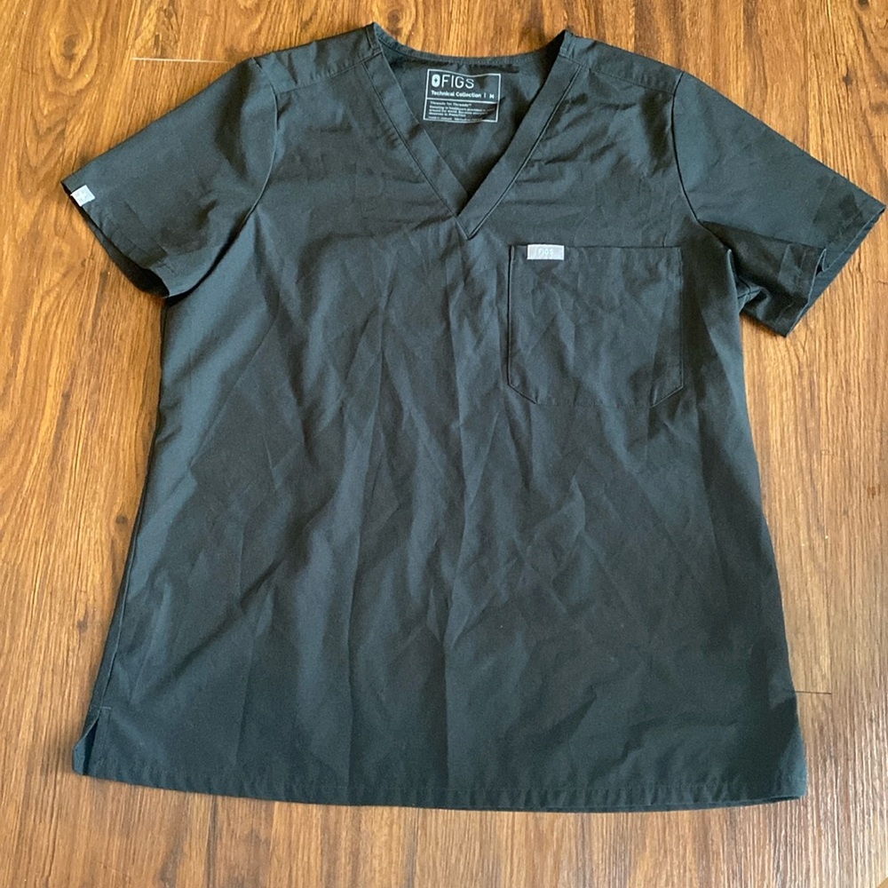 Catarina Fig Scrub Top
